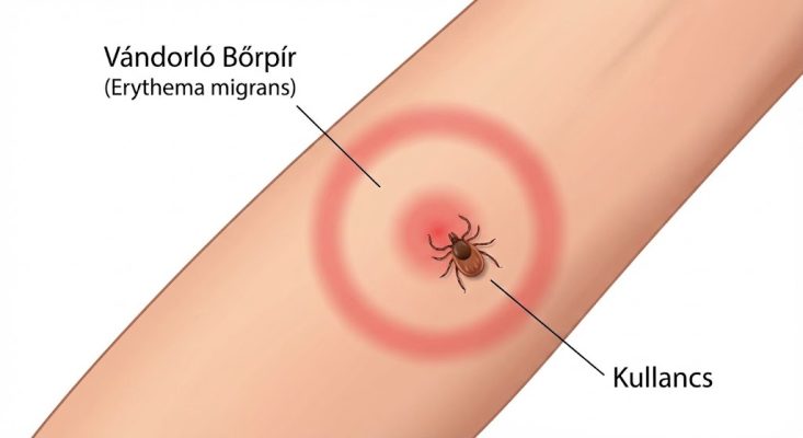 kullancsok által terjesztett betegségek, Lyme-kór tünetei